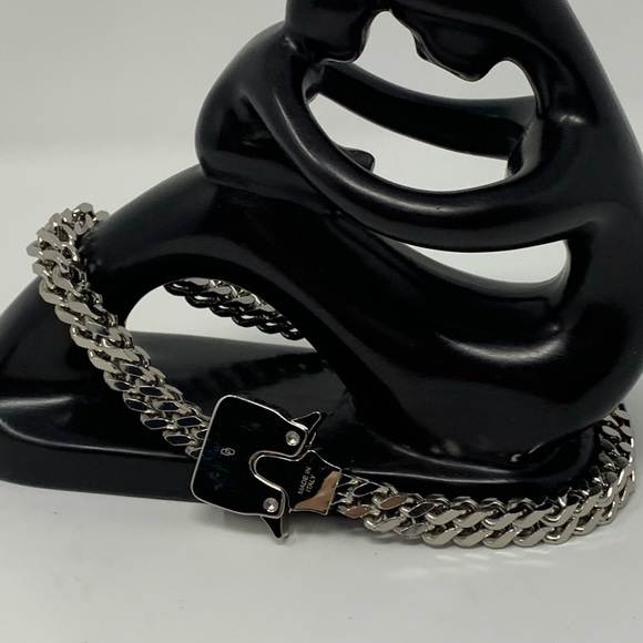 1017 ALYX 9SM Crafts Choker-Styled Cubix Chain Necklace - Picture 5 of 9